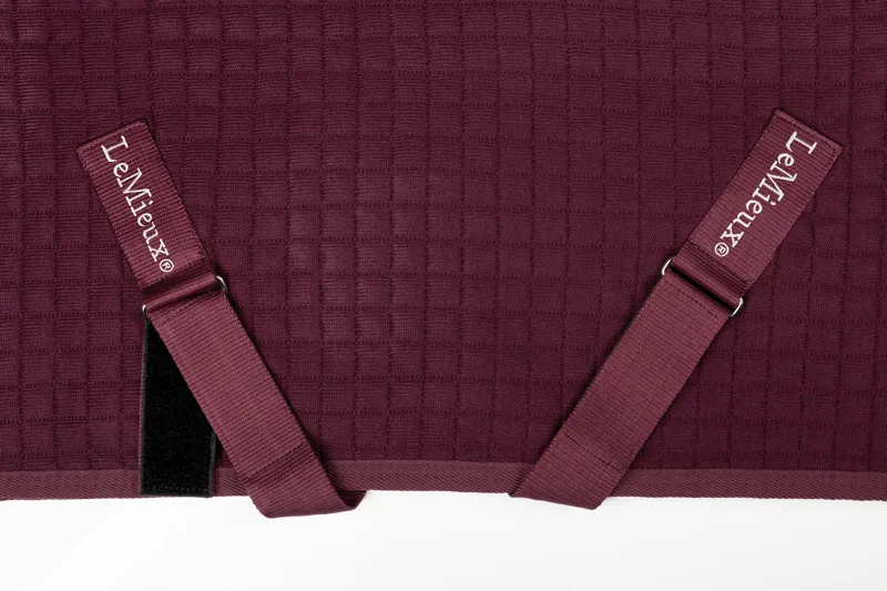 LeMieux Arika Clima-Tek Rug in Burgundy-5